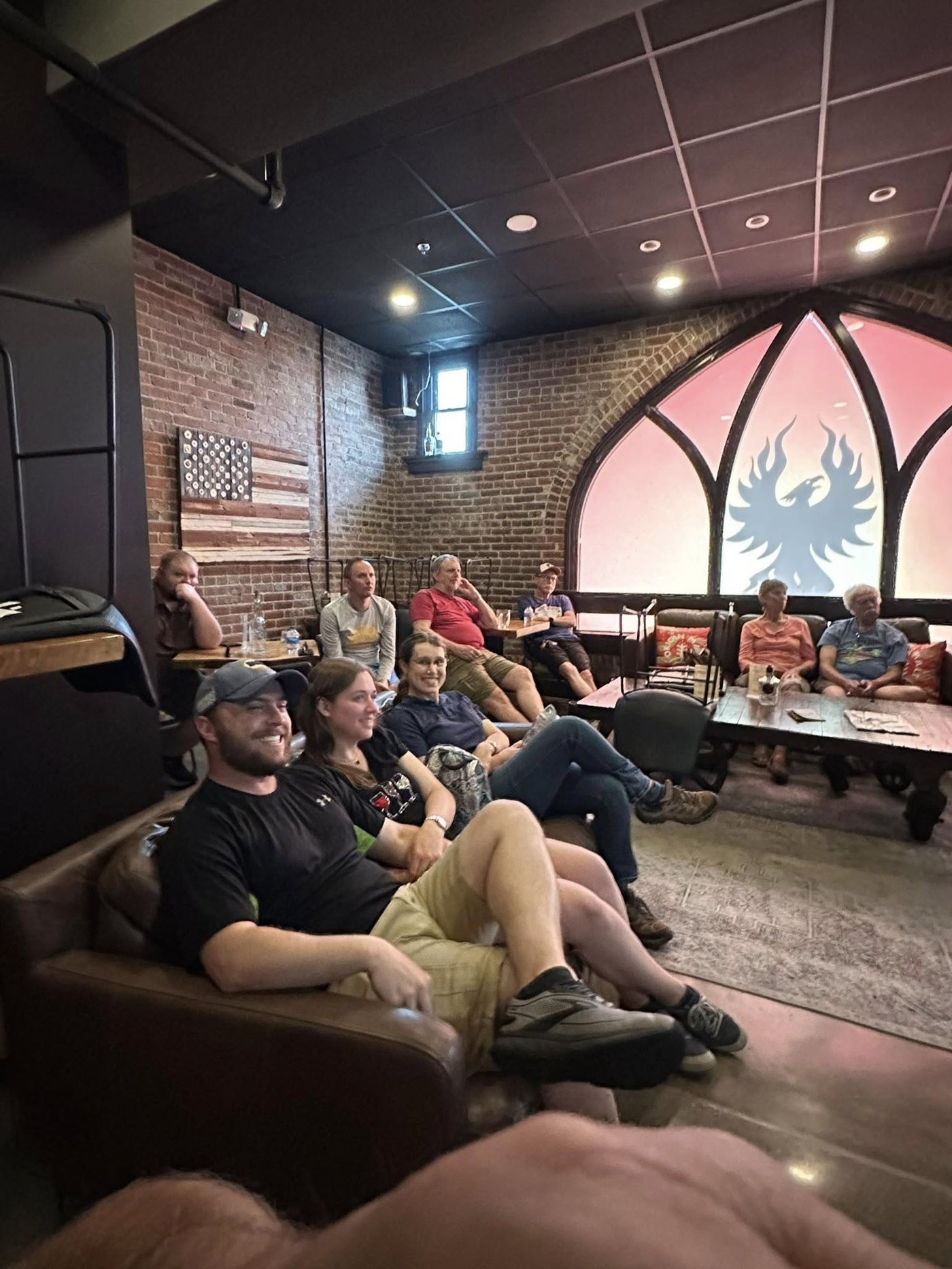 Mansfield Homebrew Club meeting night at Phoenix Brewing Company